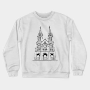 Saigon Cathedral, Vietnam Crewneck Sweatshirt